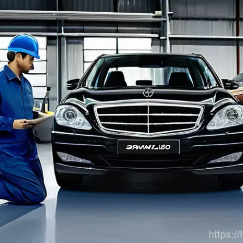 자동차 보험료 비용 - **Prompt 1: Vehicle Type and Age Impacting Insurance Premiums**
    "A visually striking split image...